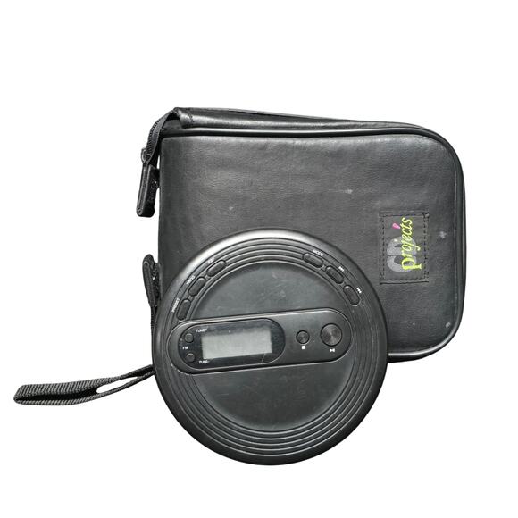 CD Projects Portable Walkman Travel Carrying Case 24 Slots & ONN CD Player - Picture 11 of 11